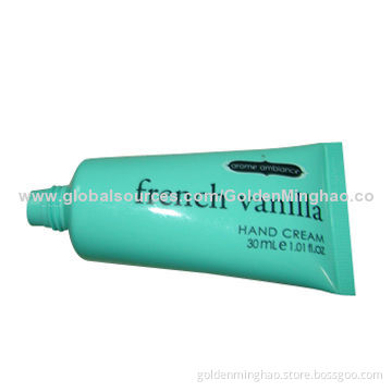 Cosmetic soft & flexible tube for hand cream, gloss, offset printing, capacity 30ml 1.01 oz